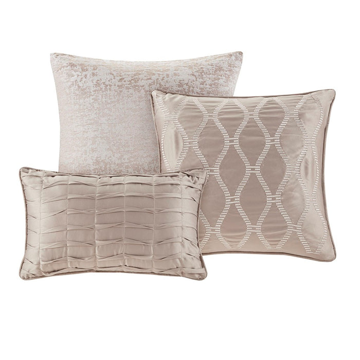 Marla-Taupe-Luxury-7-Piece -Comforter-Set-White-Stone-Decor-8