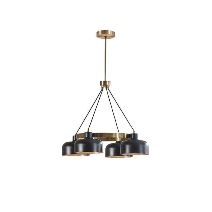 Mascotte-Black-Gold-Chandelier-White-Stone-Decor-2