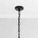 Mid-Century-Rosemond-Black-Glass-18-Chandelier-White-Stone-Decor-4