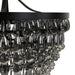 Mid-Century-Rosemond-Black-Glass-28-Chandelier-White-Stone-Decor-6