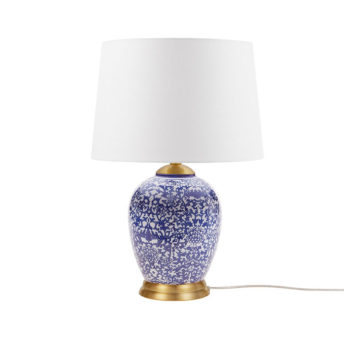 Middle-Amana-Blue-Table-Lamp-White-Stone-Decor-2