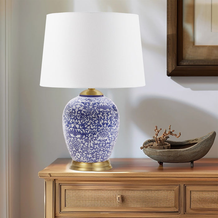 Middle-Amana-Blue-Table-Lamp-White-Stone-Decor