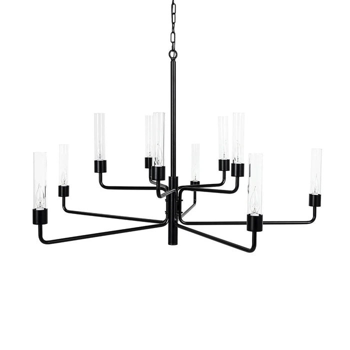 Monterey-Black-Contemporary-Industrial-Chandelier-White-Stone-Decor-1