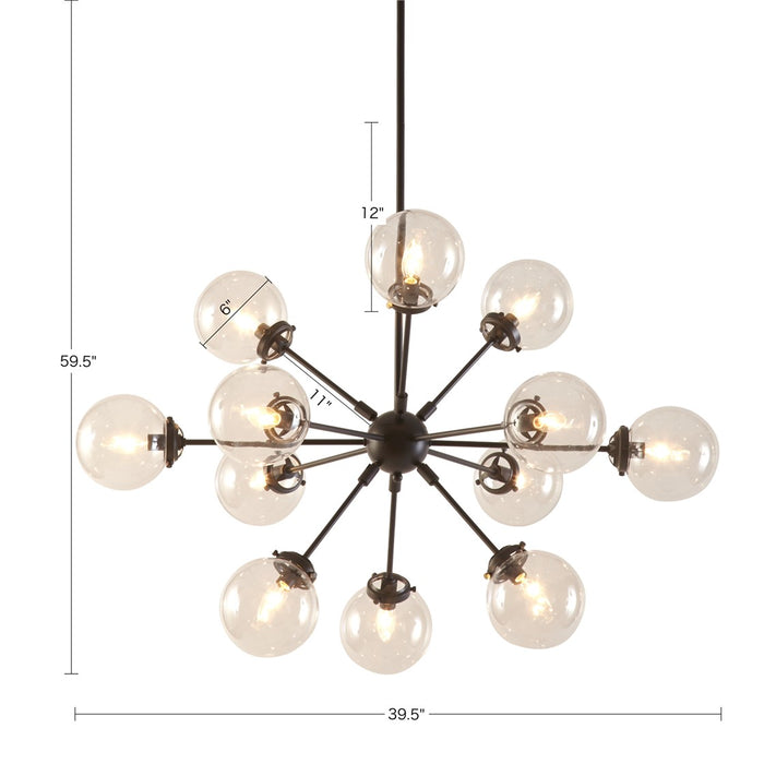 Morgandale-Antique-Bronze-Chandelier-White-Stone-Decor-4