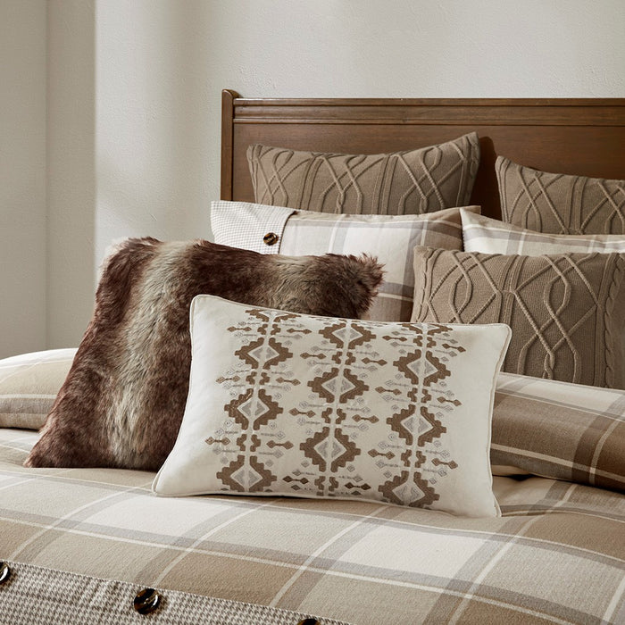 Noah-Brown-Plaid-Farmhouse-9-Piece-Comforter-Set-White-Stone-Decor-6