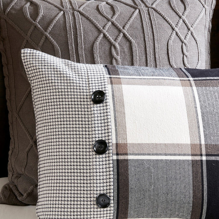 Noah-Gray-Plaid-Farmhouse-9-Piece-Comforter-Set-White-Stone-Decor-3