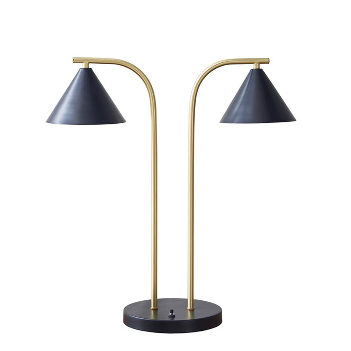 Oak-Brook-Black-Gold-Table-Lamp-White-Stone-Decor-2