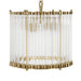 Paris-Gold-Round-Glass-Mid-Century-Chandelier-White-Stone-Decor-1