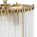 Paris-Gold-Round-Glass-Mid-Century-Chandelier-White-Stone-Decor-2