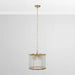 Paris-Gold-Round-Glass-Mid-Century-Chandelier-White-Stone-Decor-5