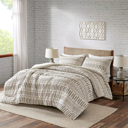 Pinehurst-Charcoal-Ivory-Boho-Farmhouse-Comforter-Set-White-Stone-Decor-1