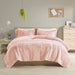 Pink-Audra-Reversible-Luxury-Shag-Comforter-Set-White-Stone-Decor
