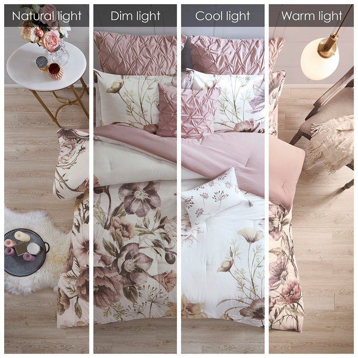 Pink-Isabella-Floral-Farmhouse-8-Piece-Comforter-Set-White-Stone-Decor-6