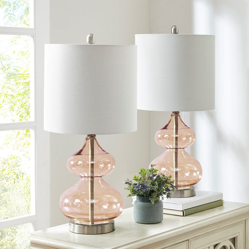 Pink-Sky-Table-Lamps-White-Stone-Decor