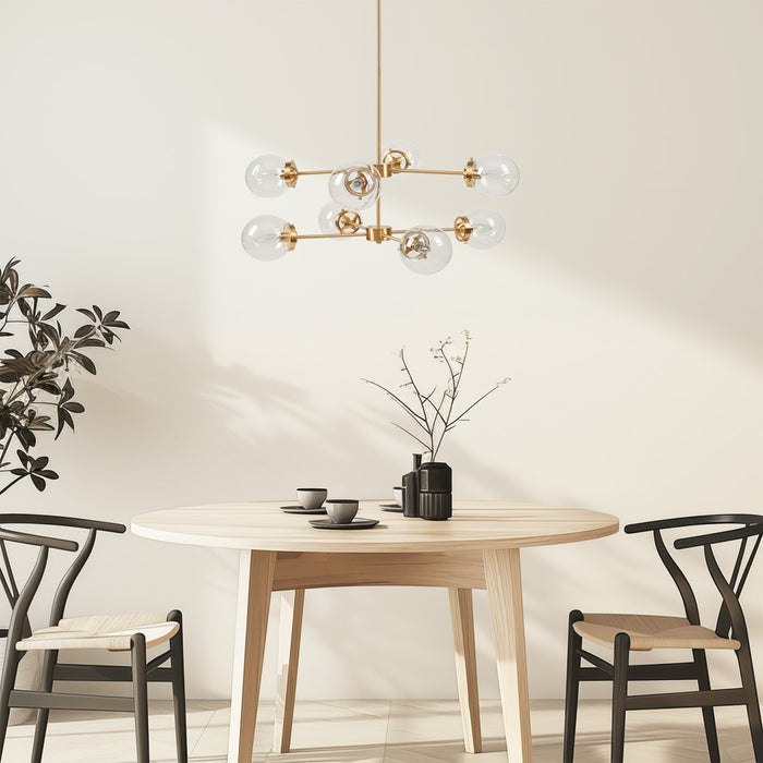 Ridgeland-Gold-Chandelier-White-Stone-Decor-1