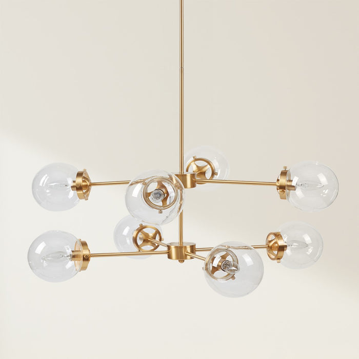 Ridgeland-Gold-Chandelier-White-Stone-Decor