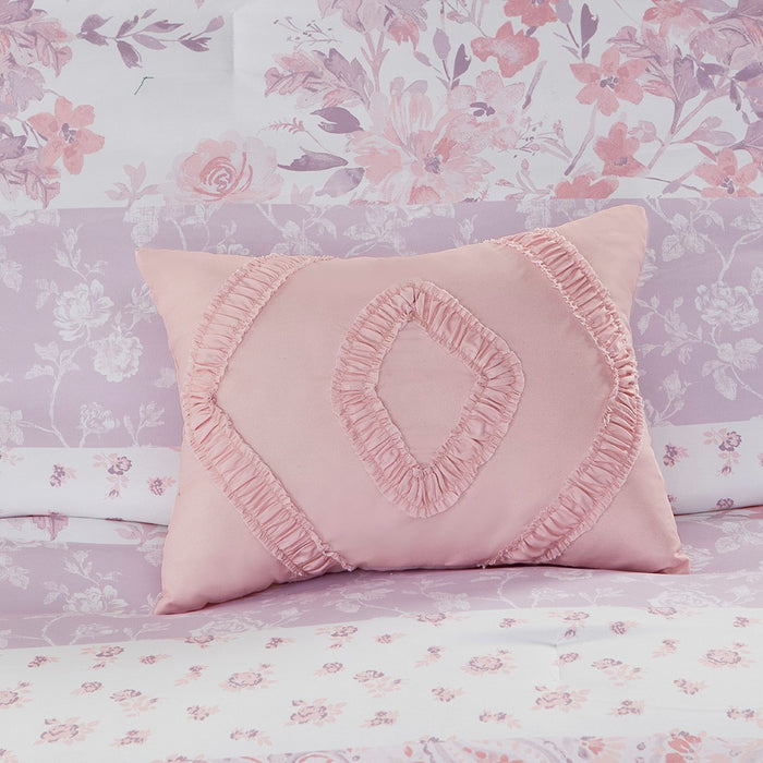 Romantic-Pink-Pomona-Floral-Comforter-Set-White-Stone-Decor-6