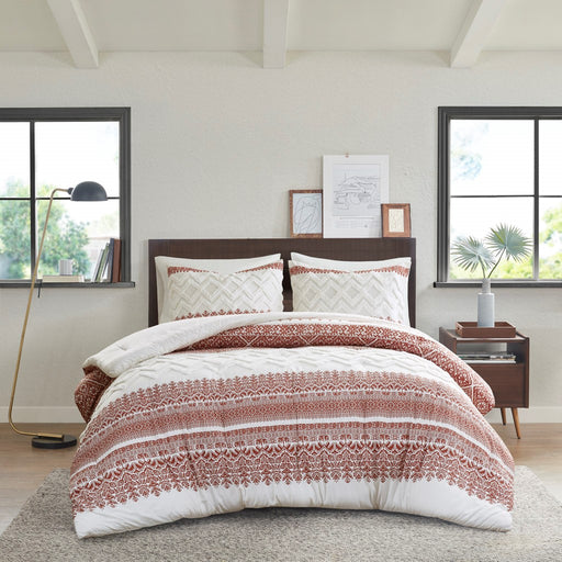 Roseville-Auburn-Boho-Farmhouse-Comforter-Set-White-Stone-Decor