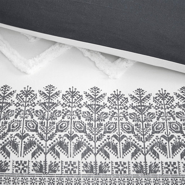 Roseville-Grey-Boho-Farmhouse-Comforter-Set-White-Stone-Decor-3