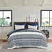 Roseville-Navy-Boho-Farmhouse-Comforter-Set-White-Stone-Decor