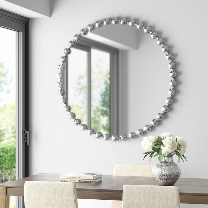 Round-Bloomington-Silver-Wall-Mirror-White-Stone-Decor-8