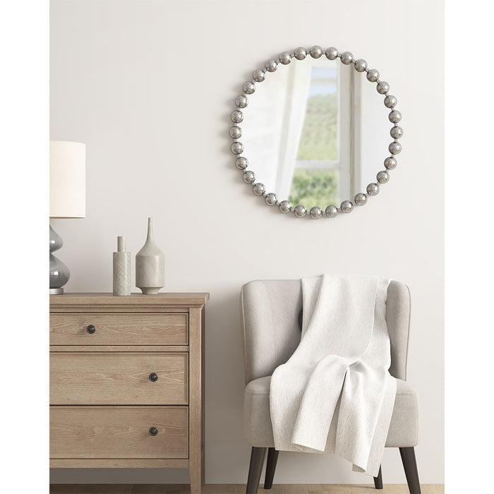 Round-Bloomington-Silver-Wall-Mirror-White-Stone-Decor