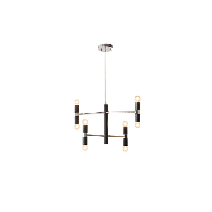 San-Martin-Black-Silver-Chandelier-White-Stone-Decor-4