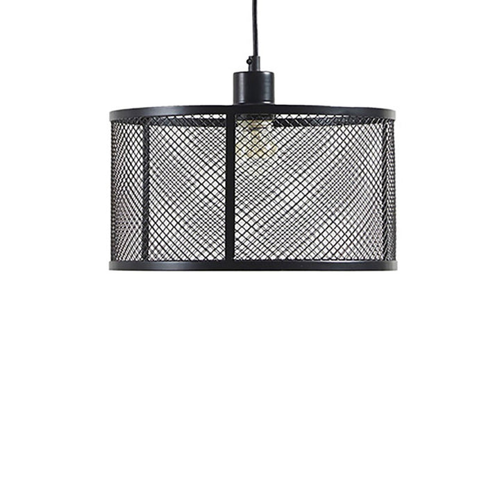 Shallotte-Black-Mesh-Pendant-White-Stone-Decor-5