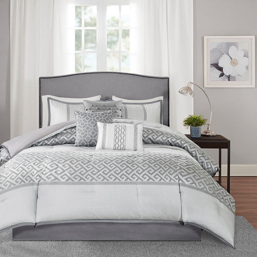 Sidney-Grey-Geometric-Luxury-7-Piece-Comforter-Set-White-Stone-Decor