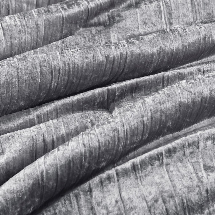 Silver-Gala-Velvet-Luxury-5-Piece-Comforter-Set-White-Stone-Decor-6