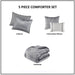 Silver-Gala-Velvet-Luxury-5-Piece-Comforter-Set-White-Stone-Decor-9