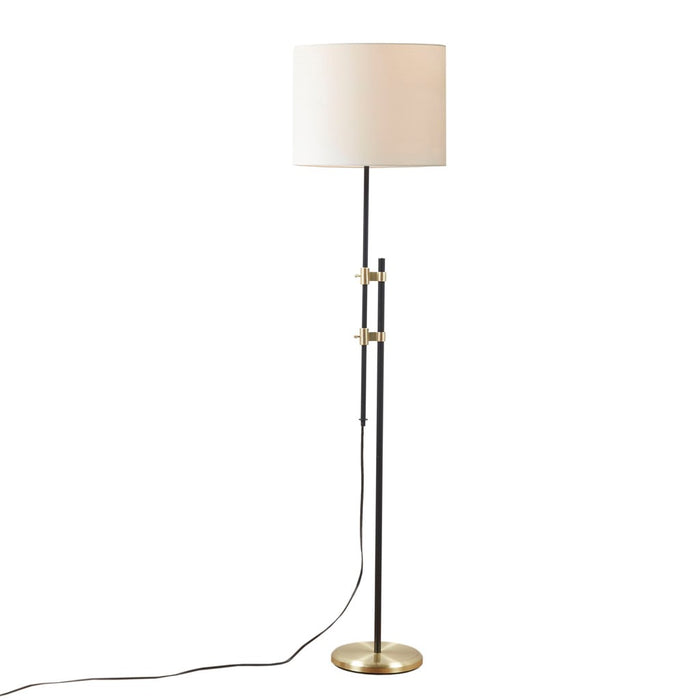 Steuben-Black-Gold -Floor-Lamp-White-Stone-Decor-2