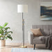 Steuben-Black-Gold -Floor-Lamp-White-Stone-Decor