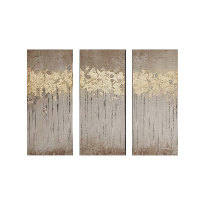 Taupe-Oak-Gold-3-Piece-Canvas-Art-White-Stone-Decor-2