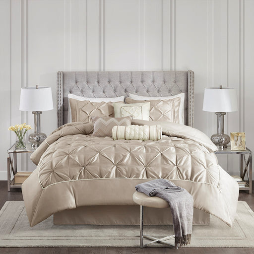 Taupe-Rosa-Luxury-Tufted-7-Piece-Comforter-Set-White-Stone-Decor