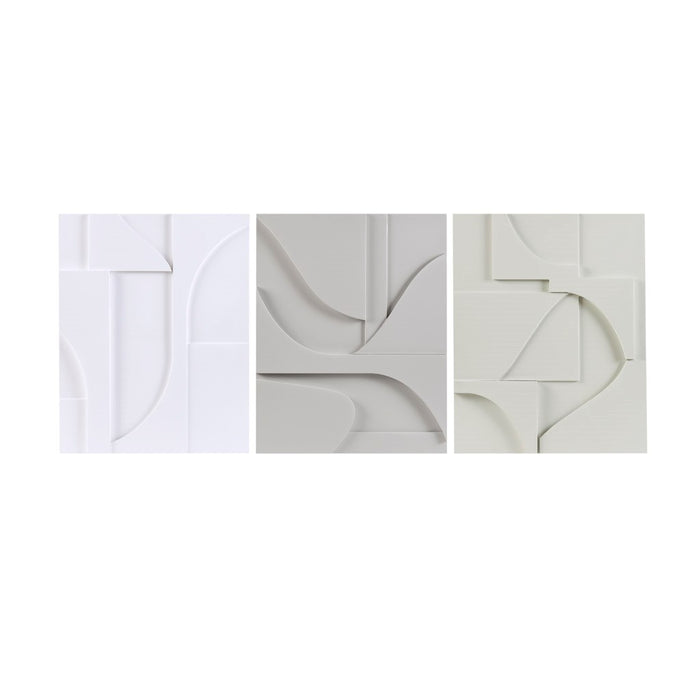 White-Bristol-Geometric-3-Piece-Wall-Decor-White-Stone-Decor-1