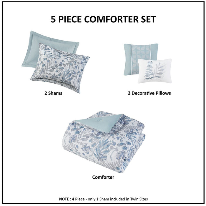 Whitney-Blue-Leafy-Floral-5-Piece-Comforter-Set-White-Stone-Decor-5