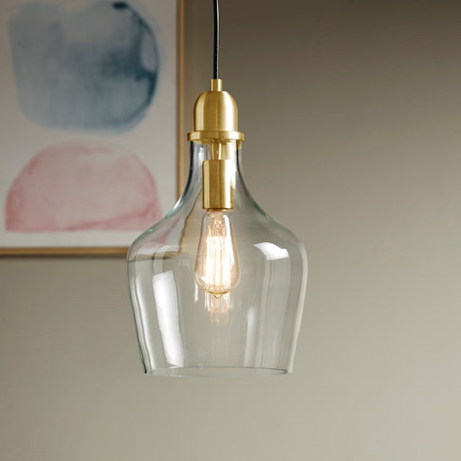 Williams-Gold-Industrial-Clear-Shade-Pendant-White-Stone-Decor