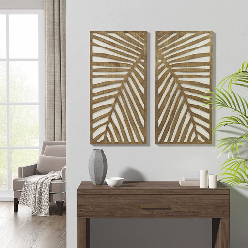 Wooden-Palms-2-Piece-Wall-Decor-White-Stone-Decor-1